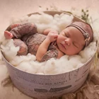 Реквизит для фотосъемки новорожденных, кружевной комбинезон для маленьких девочек, фотореквизит для фотосъемки детей, одежда для новорожденных, новое поступление