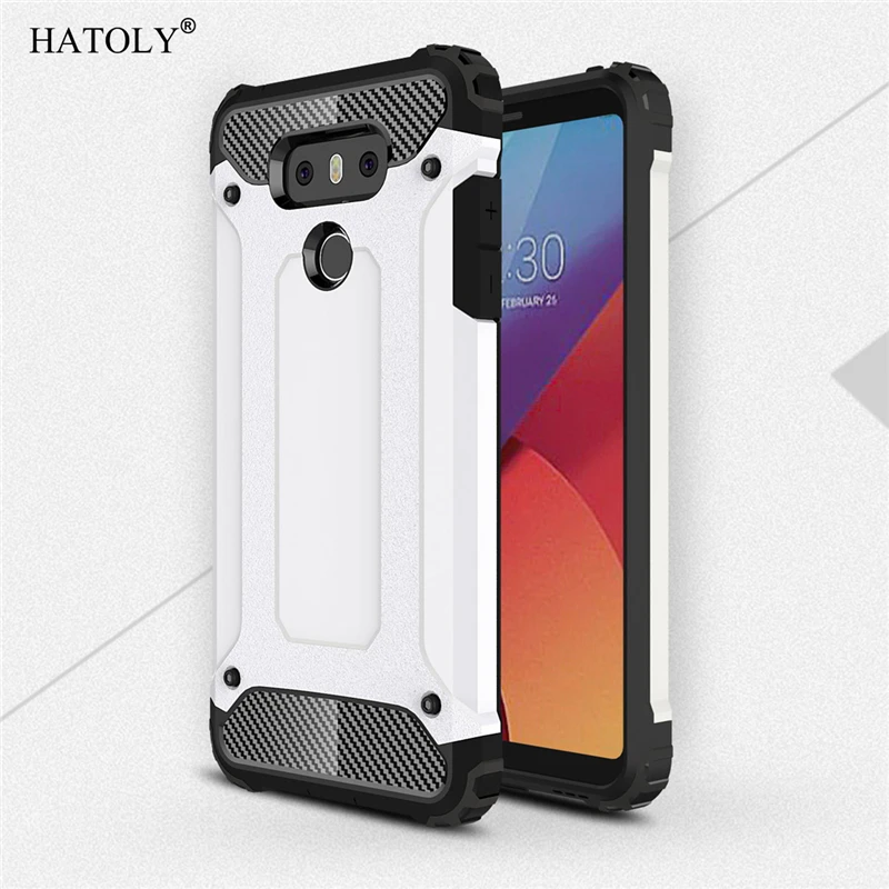 Чехол HATOLY для LG G6 сверхпрочный чехол тонкая Прочная резиновая прочная крышка