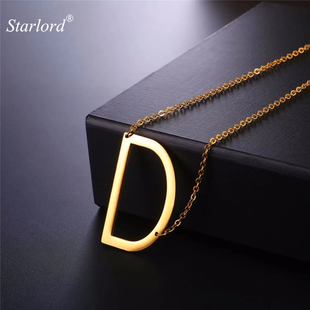 

Starlord Letter C Pendants & Necklaces For Women Men Personalized Gift Alphabet Jewelry Stainless Steel Necklace GP2604