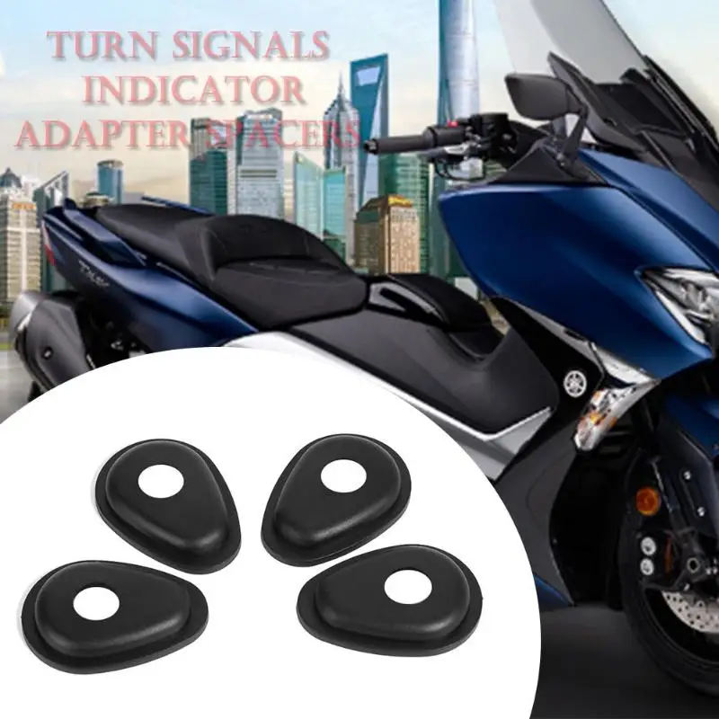 4 шт. мотоцикл передний/задний указатель поворота адаптер прокладки для YAMAHA FZ1 FZ6
