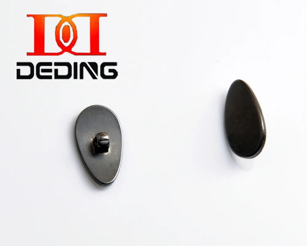 Серые титановые очки Deding в форме сердца носоупоры Almofadas DD1007|glasses nose pad|titanium glassesnose