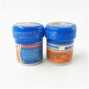 2 шт.лот Bga Новое поступление Механическая паяльная флюс паста оловянный крем Sn63Pb37 XG-50, новая упаковка от MECHANIC