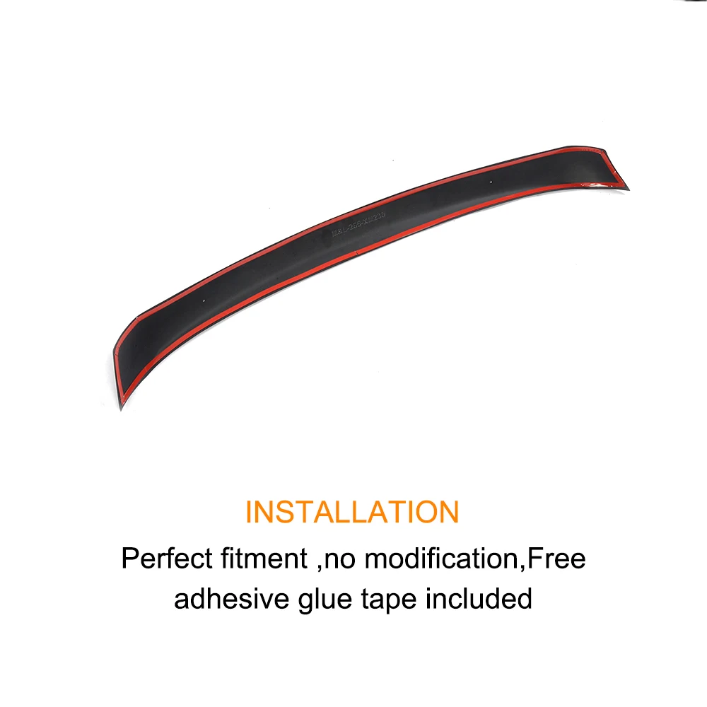 Чехол из углеродного волокна для заднего багажника бортика спойлера крыла Bentley