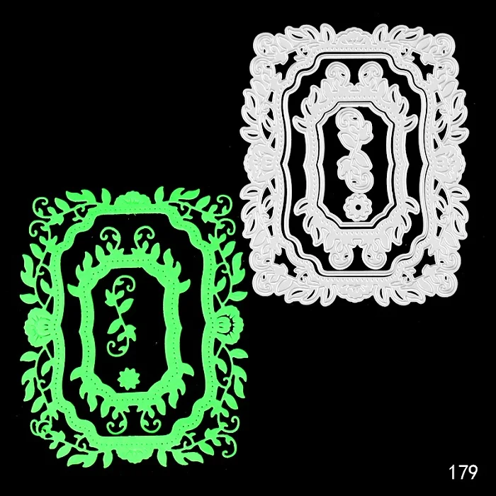 CD-093 AZSG граница металлическая трафареты для пресс-формы для DIY Скрапбукинг фото альбом украшения поставки ясные штампы самодельная бумажная карточка - Цвет: CD-093