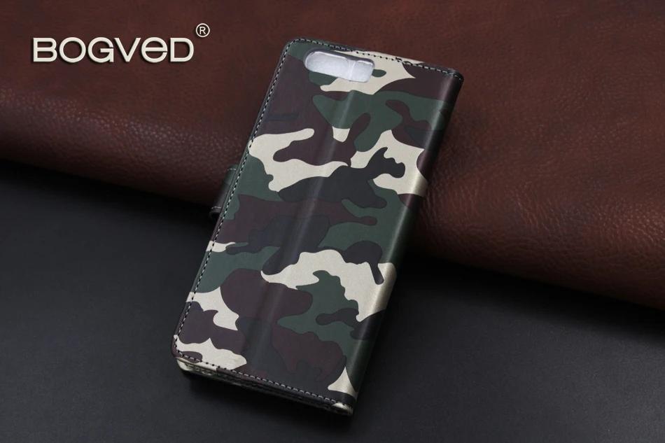 Для Huawei P10 Plus 5.5 ''люкс камуфляж Стиль Флип Стенд кожаный бумажник телефон Fundas