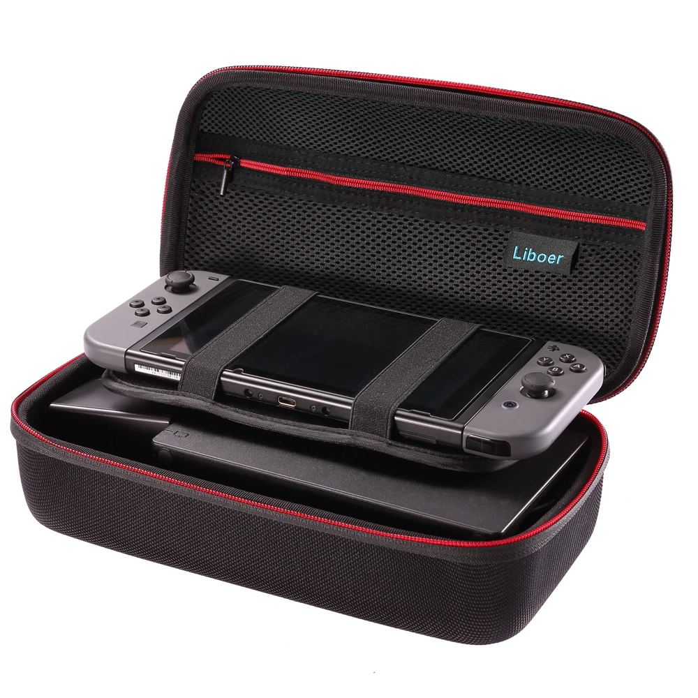 Жесткий чехол для хранения портативная дорожная сумка с ручкой консоли Nintendo Switch
