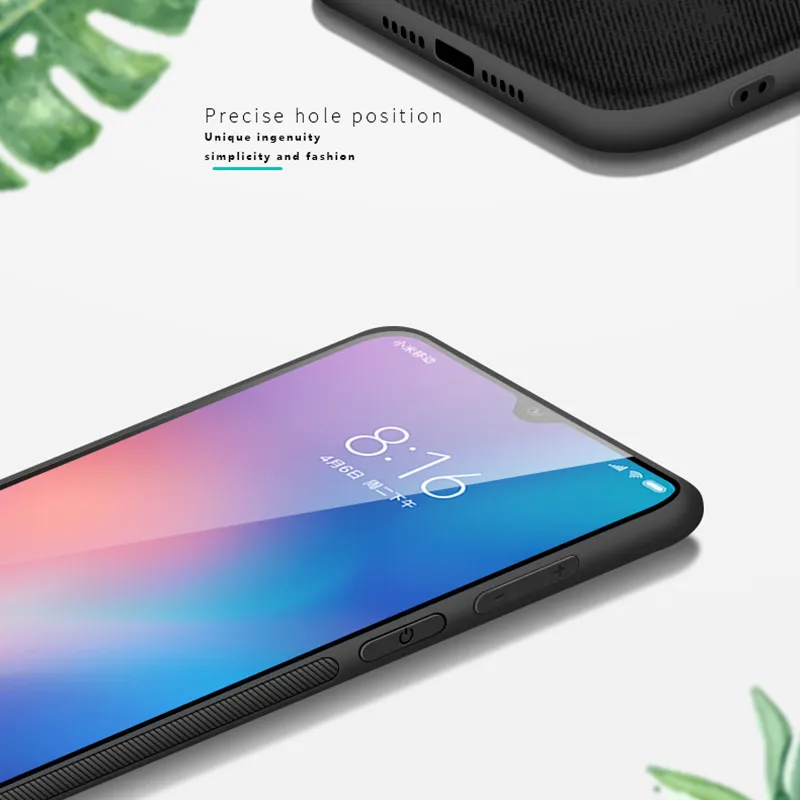 Xiaomi Mi 9 Case Cover 6.39 inch Mi9 Back Shockproof Phone PINWUYO TPU + PC for |