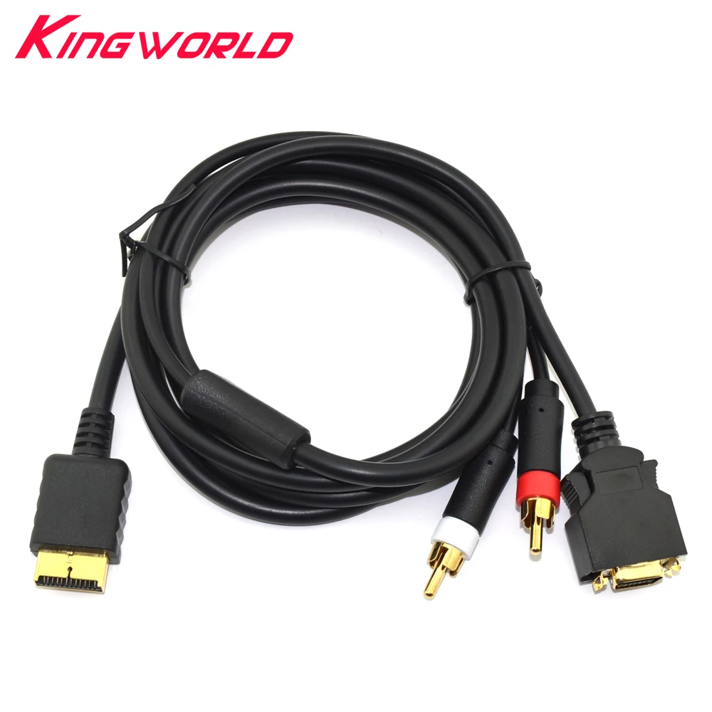 

High quality HDTV D-Video D-Terminal AV Cable for Sony PlayStation PS2 for PS3