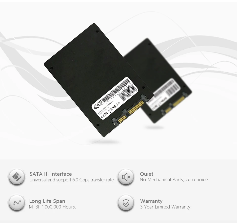 Londisk SSD 120 ГБ 240 ГБ 480 ГБ 960 ГБ Внутренний Твердотельный Накопитель 2,5 Дюймов SATA3 для ноутбука Жесткий диск SSD 120 240 480ГБ