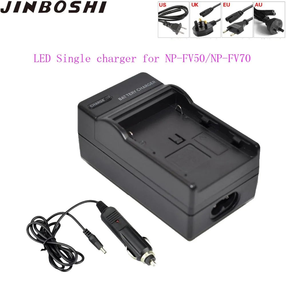 1 шт. LED одно зарядное устройство для Sony NP FV100 FV70 FV50 батарея DCR DVD103 XR100 HDR XR550/E XR350/E
