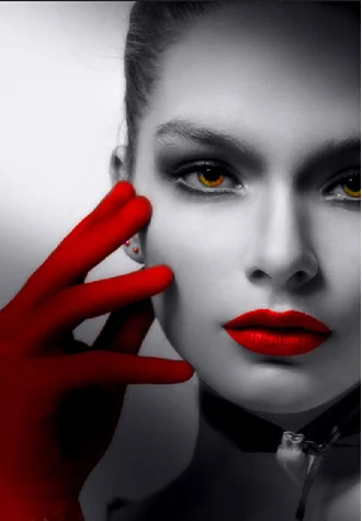 FLC5430 Новинка, 5d, сделай сам, полная Алмазная вышивка, красная и черная серия, алмазная живопись, вышивка крестиком, стразы, Декор - Цвет: FLC5430