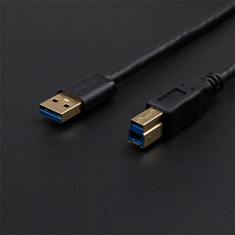 10 шт. USB кабель для принтера Type B папа 3 0 AM BM Canon Epson HP ZJiang принтер этикеток DAC