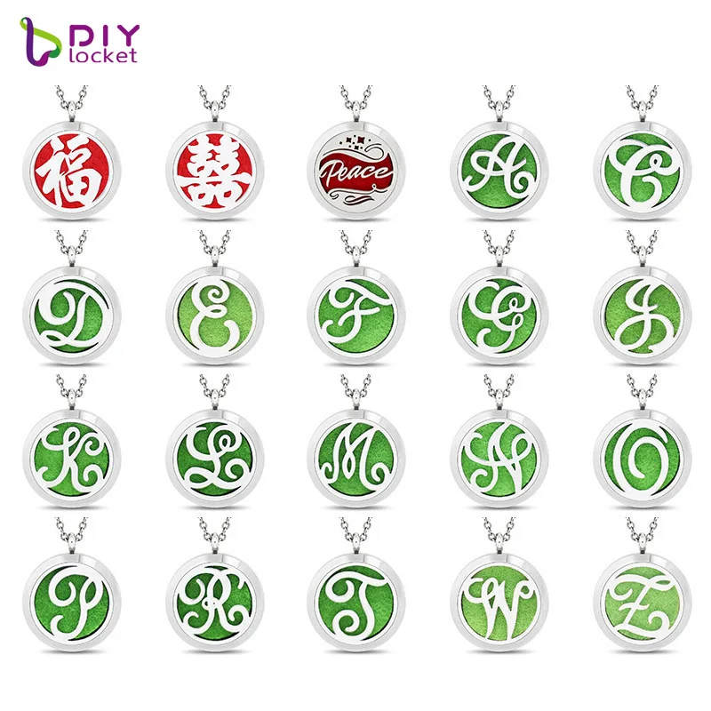 30 мм ароматерапия из нержавеющей стали эфирное масло диффузор медальон