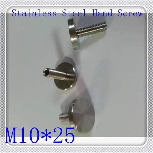 

10pcs/lot High Quality Stainless Steel M10*25 Hand Tighten Screw