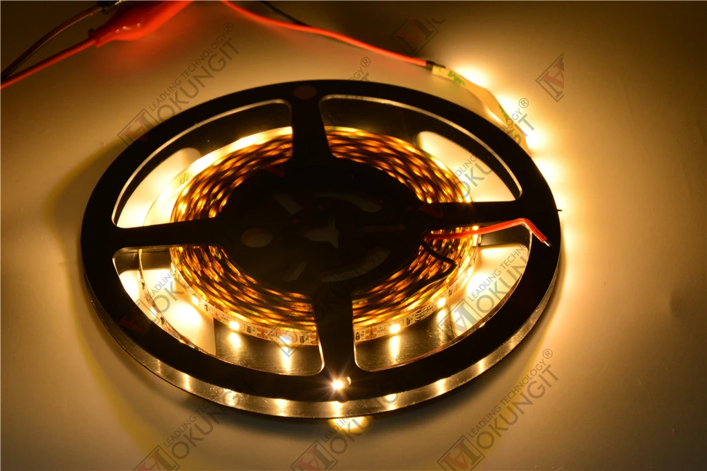 50M 10X 5M SMD 2835 5mm 60led/M 300LEDs Super bright Led Strip Flexible Light String Red Blue Green White for Christmas DC5V | Лампы и