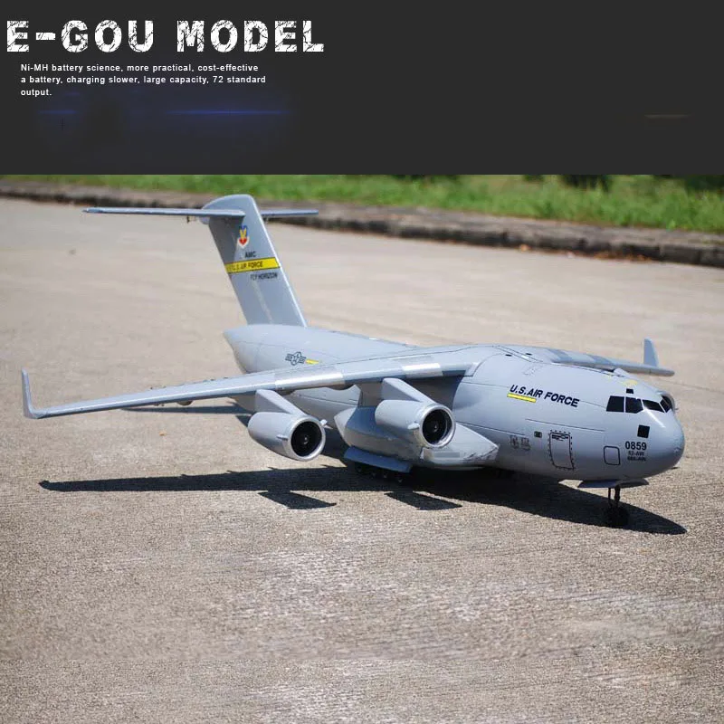 

C-17 Transport Large RC Airplane UAV 1470mm Wingspan EPO Assembling Aerial Survey Aircraft DIY RC Airplane KIT RC Model