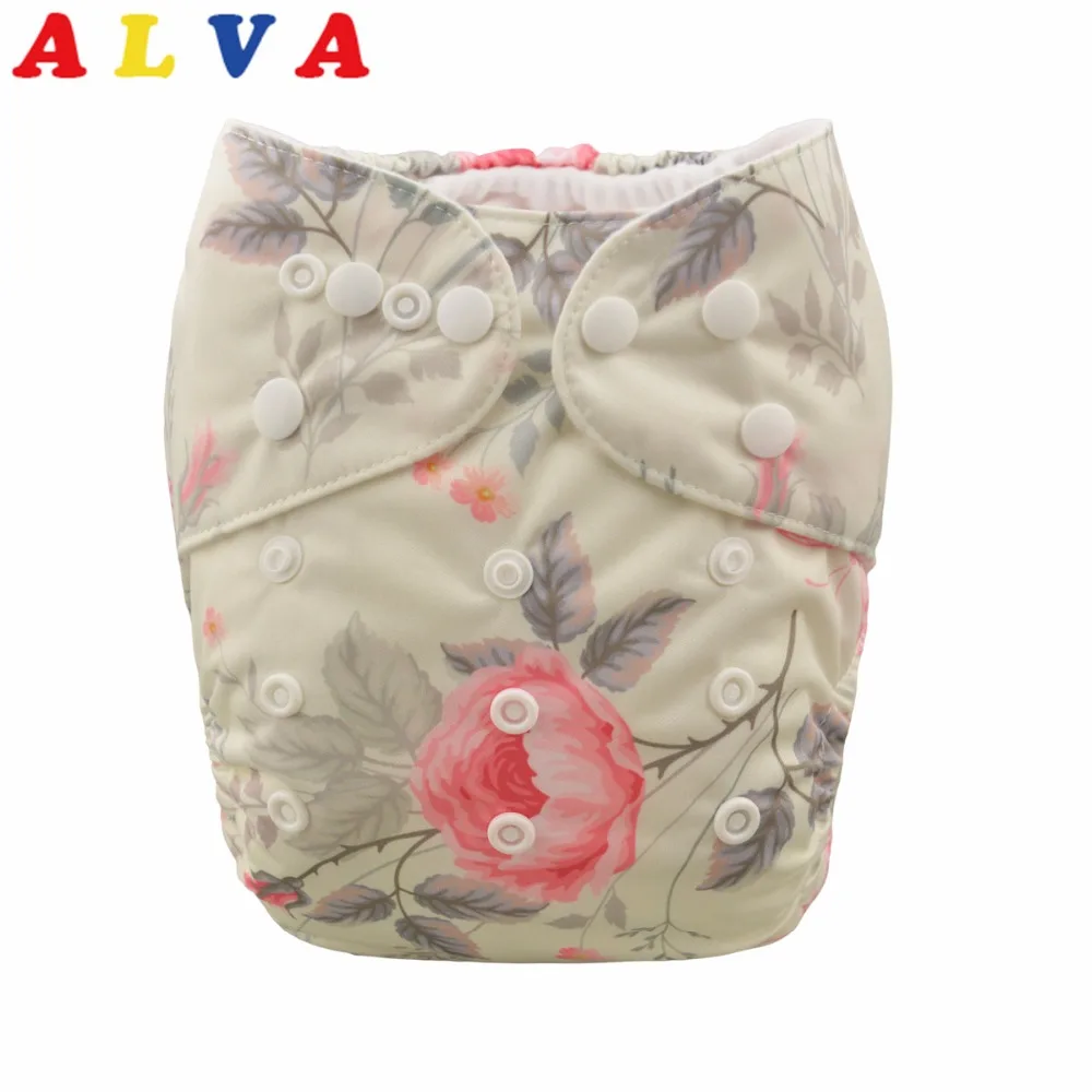 Новое поступление! Alvababy один размер подходит для всех тканевых подгузников