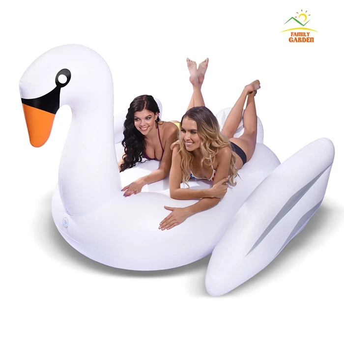 2018 новый дизайн надувной Белый лебедь Розовый фламинго бассейн плавающий