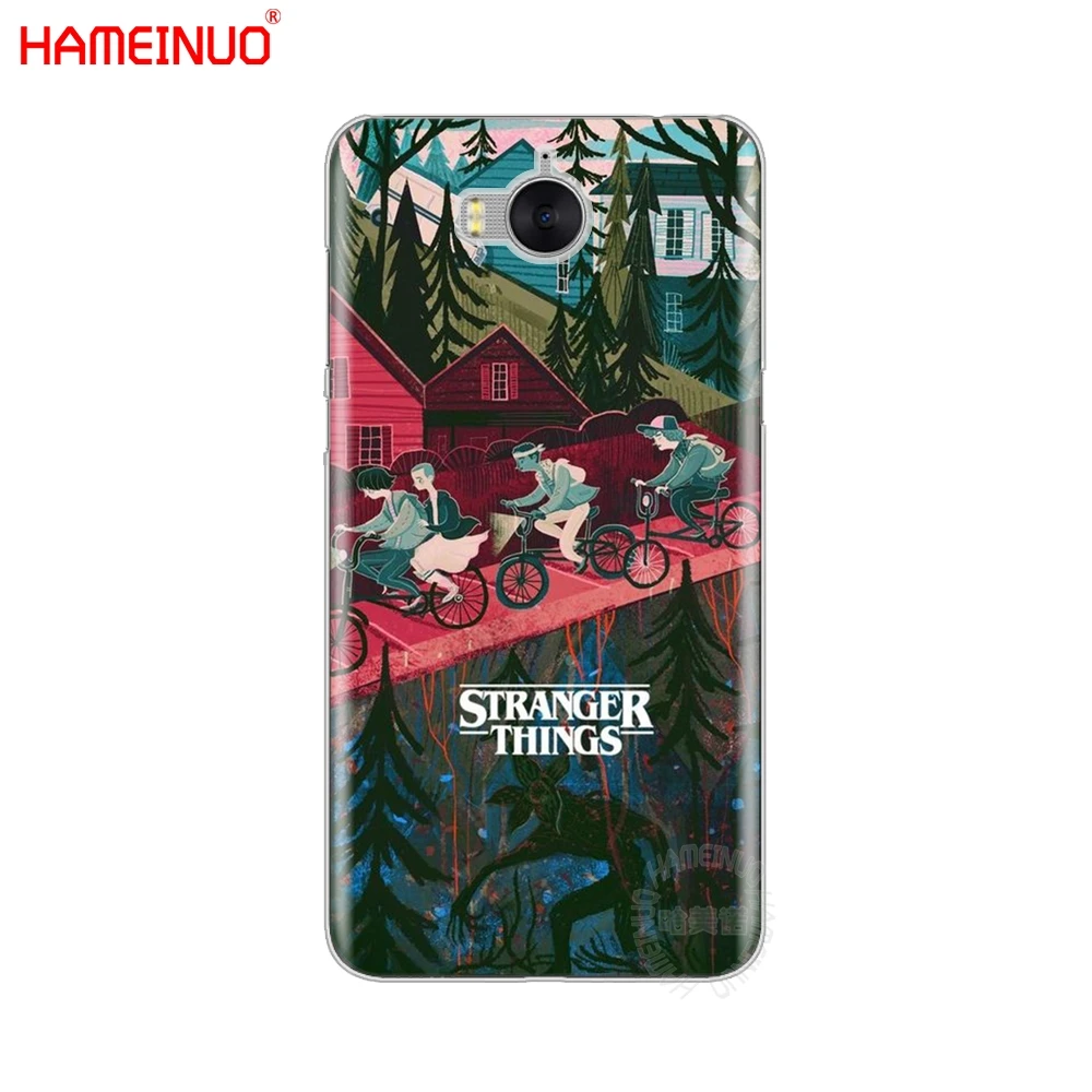 HAMEINUO чехол для сотового телефона с изображением очень странных вещей huawei honor 3C 4X 4C