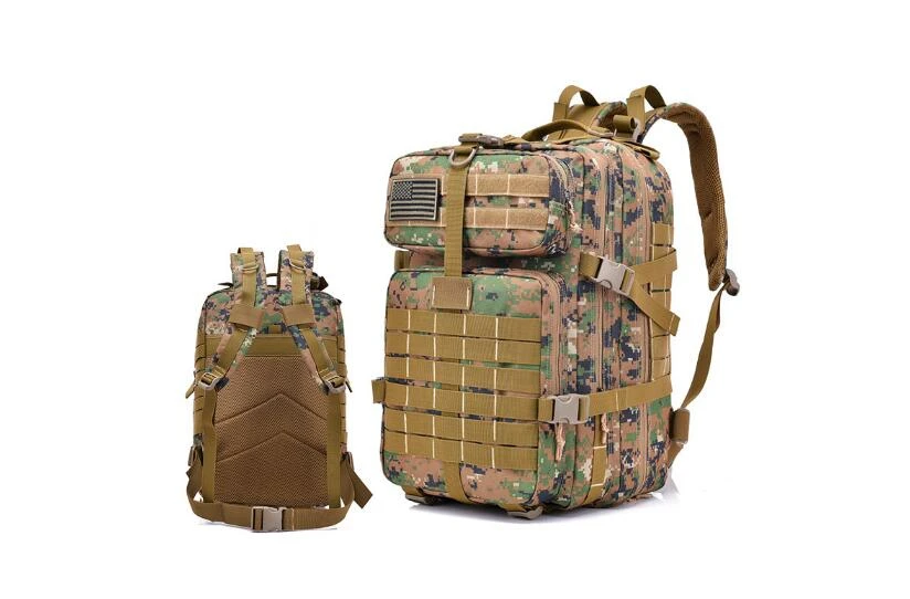 

Free Knight 45L Military Tactical Backpack Assault Pack Army Bag Molle Trekking Travel Bag Water Resistant Camping Hiking Bag