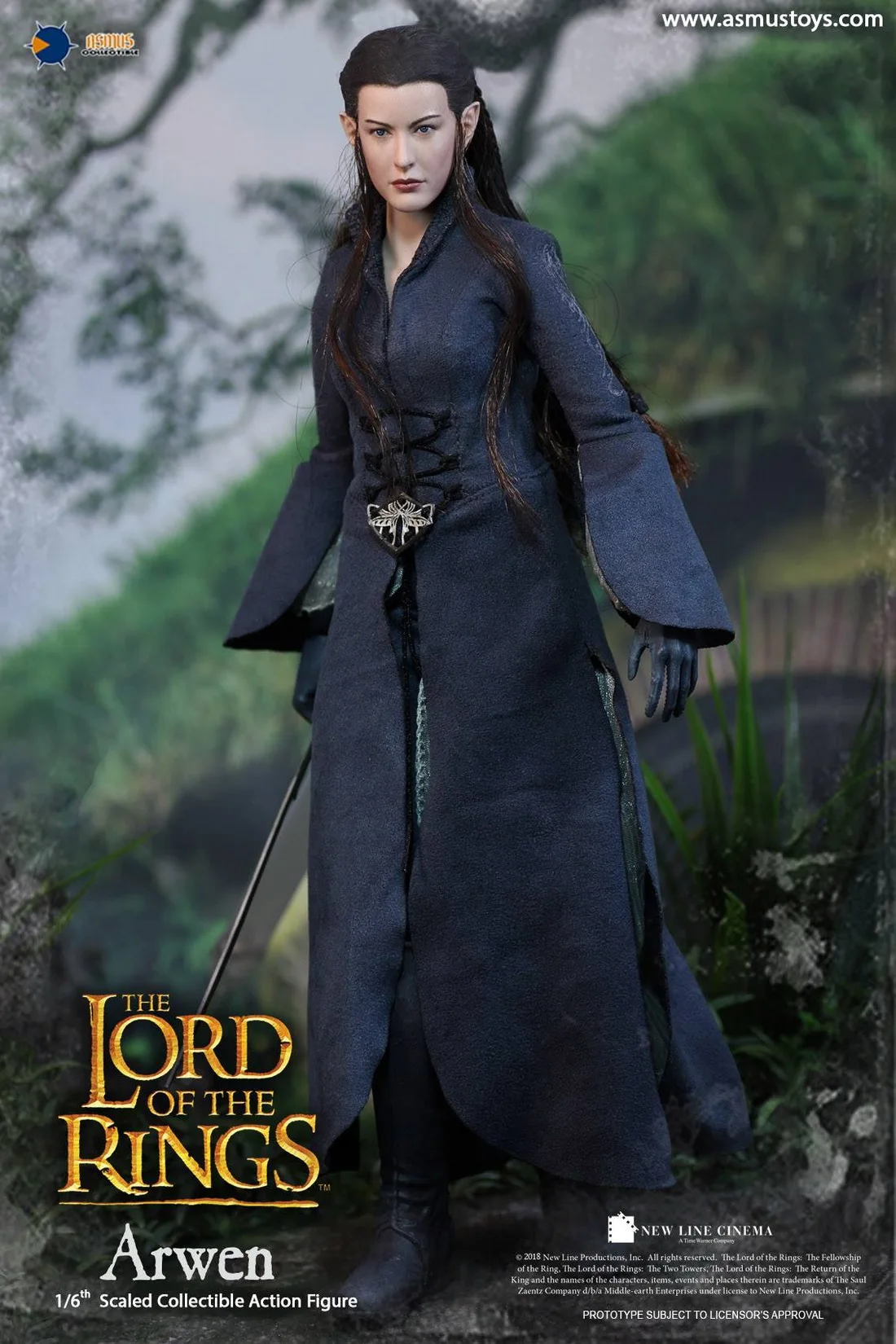 Игрушки Асмус LOTR021 1/6 Хоббит Арвен Коллекция фигурку для вентиляторы подарок к празднику