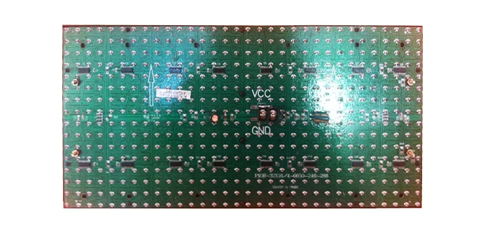 TEEHO 32x16 см P10 полуоткрытый светодиодный дисплей красного цвета модуль прокрутки