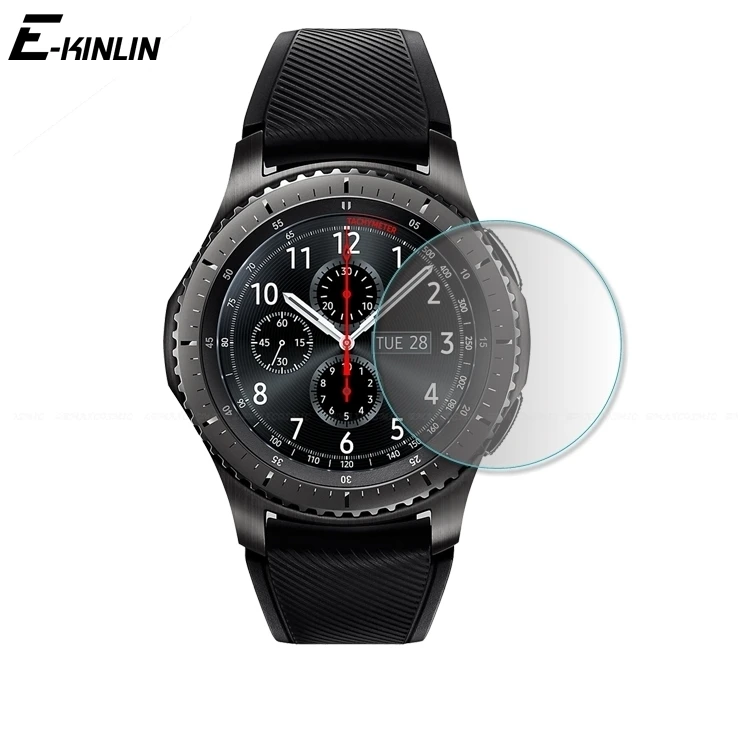 Жесткая Защитная пленка для экрана из закаленного стекла для samsung Galaxy Watch 46 мм 42 мм gear S3 S2 Classic Frontier LTE прозрачная защитная пленка