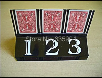 Трио от Astor-Card Magic магический трюк ментализм пророчество реквизит крупным планом