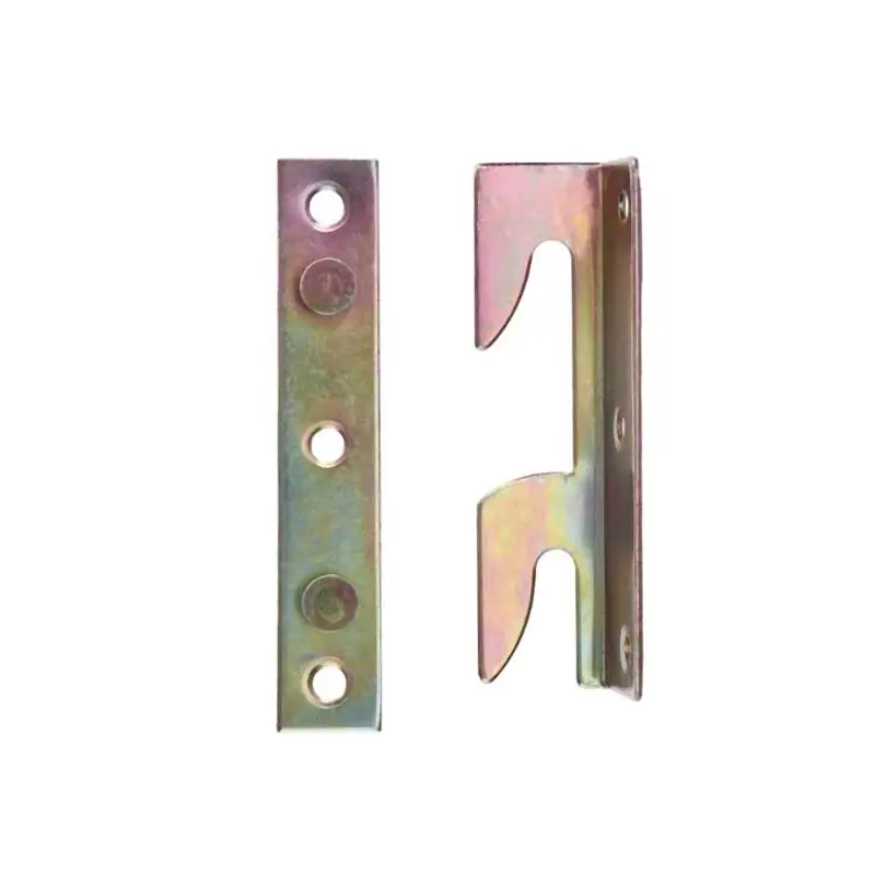 8 шт. железная мебель деревянная кровать фитинги соединители скобы столяры крюк