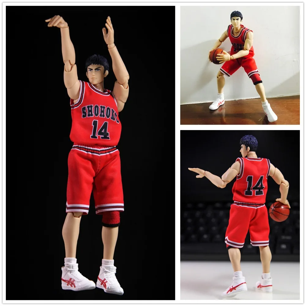 Dasin GT Модель 6 дюймовая фигурка аниме Slam Dunk Mitsui Hisashi модель ND029|Игровые фигурки и