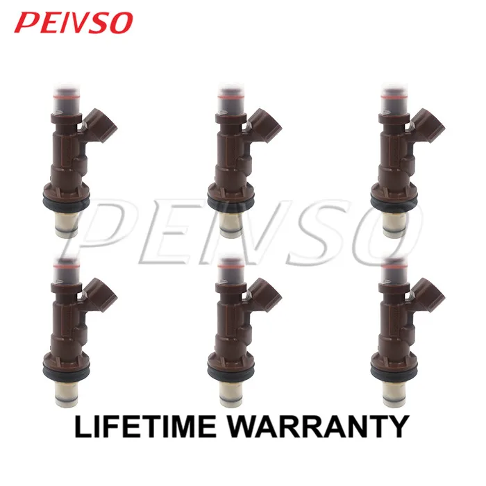 

6x 23250-62040 23209-62040 fuel injector for TOYOTA NA 4RUNNER 1998 Tacoma 1998~2004 Tundra 1999~2004 3.4L 5VZ
