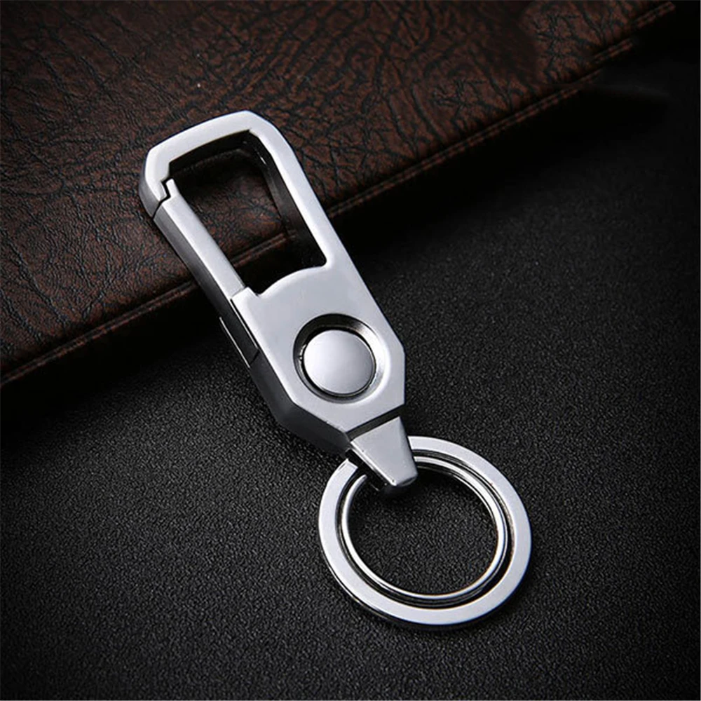 Bycobecy Male And Female Universal Key Holder LED With Light DIY Metal Case Men's Car Custom Creative Pendant Organizer | Багаж и