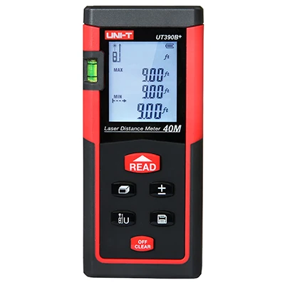 LT390B UNI-T UT390B+ LM40 Лазерная индикация интенсивности на основе измеренной длины UT390B+ с гарантией один год в продаже - Цвет: LT390B