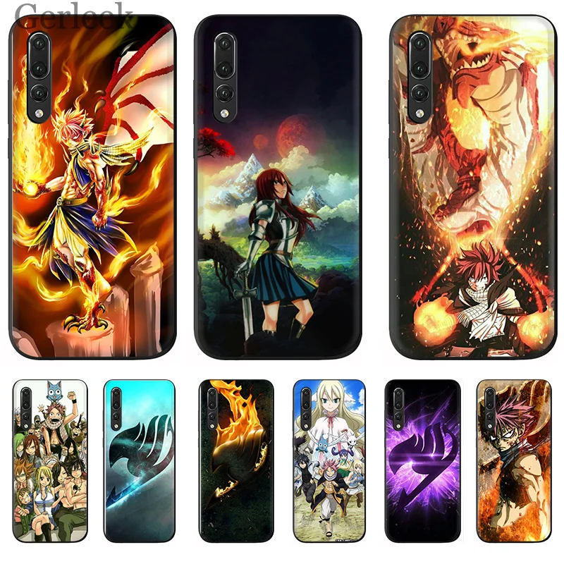 Мобильный телефон чехол Феи хвост Coque для Huawei P Smart P30 P8 P9 P10 P20 Lite Pro