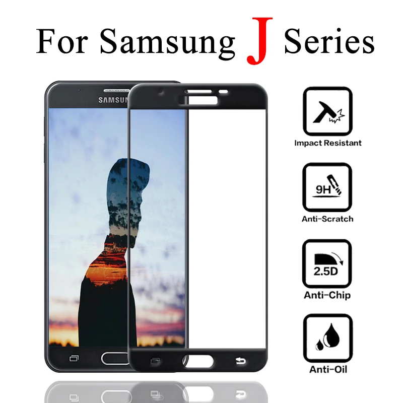 Защитное стекло для samsung galaxy j4 2018 защитная пленка экрана J7 Prime 2 j8 закаленное с