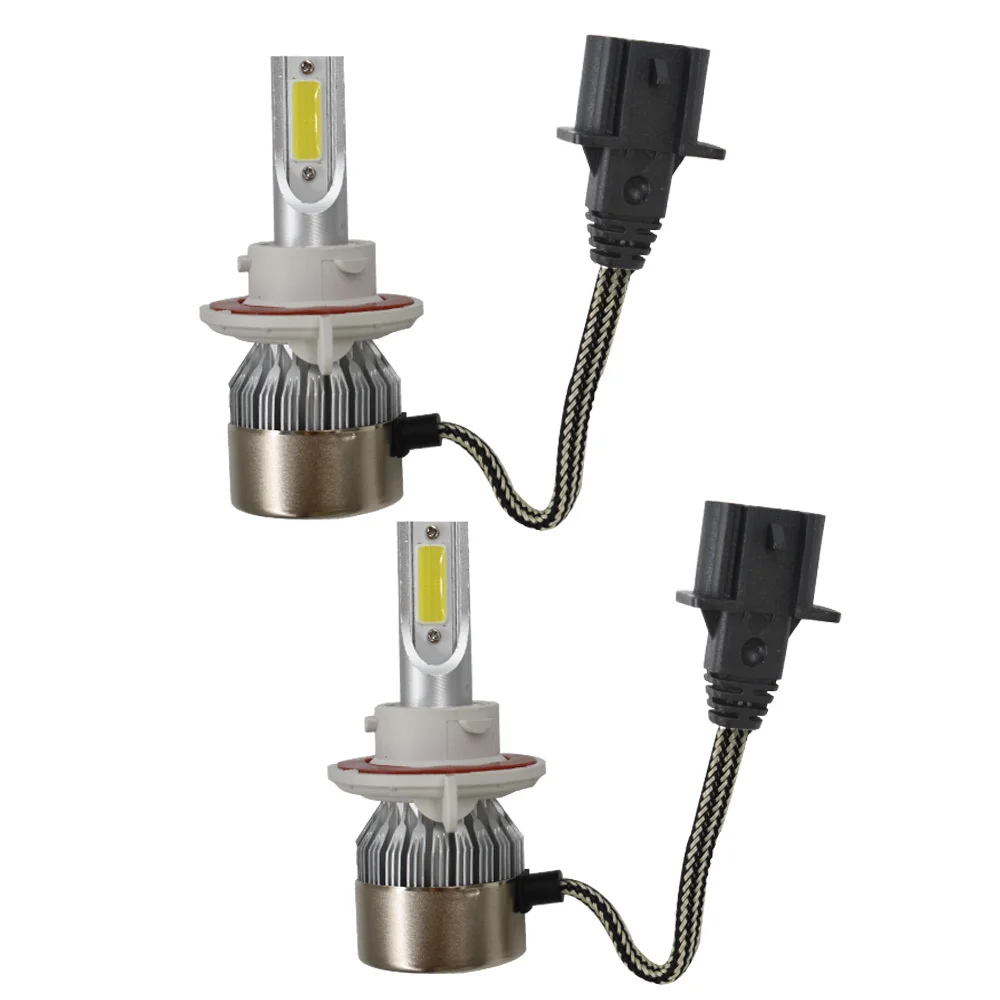 

H13 9008 LED Headlight Bulb Conversion Kit For Ford F150 2004-2014 High Low Beam