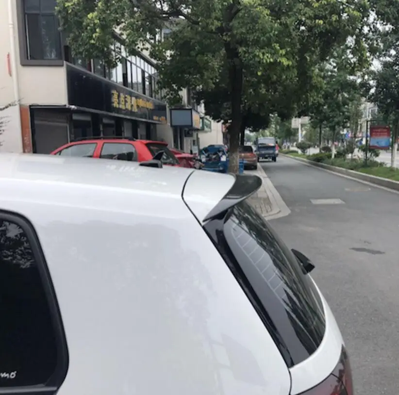 Неокрашенный задний спойлер на крышу из углеродного волокна для Volkswagen VW Golf 7 VII MK7
