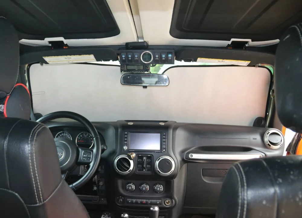 Для Jeep Wrangler JK 2007 2018 автомобильные аксессуары Стайлинг 2/4 дверь автомобиля Защита