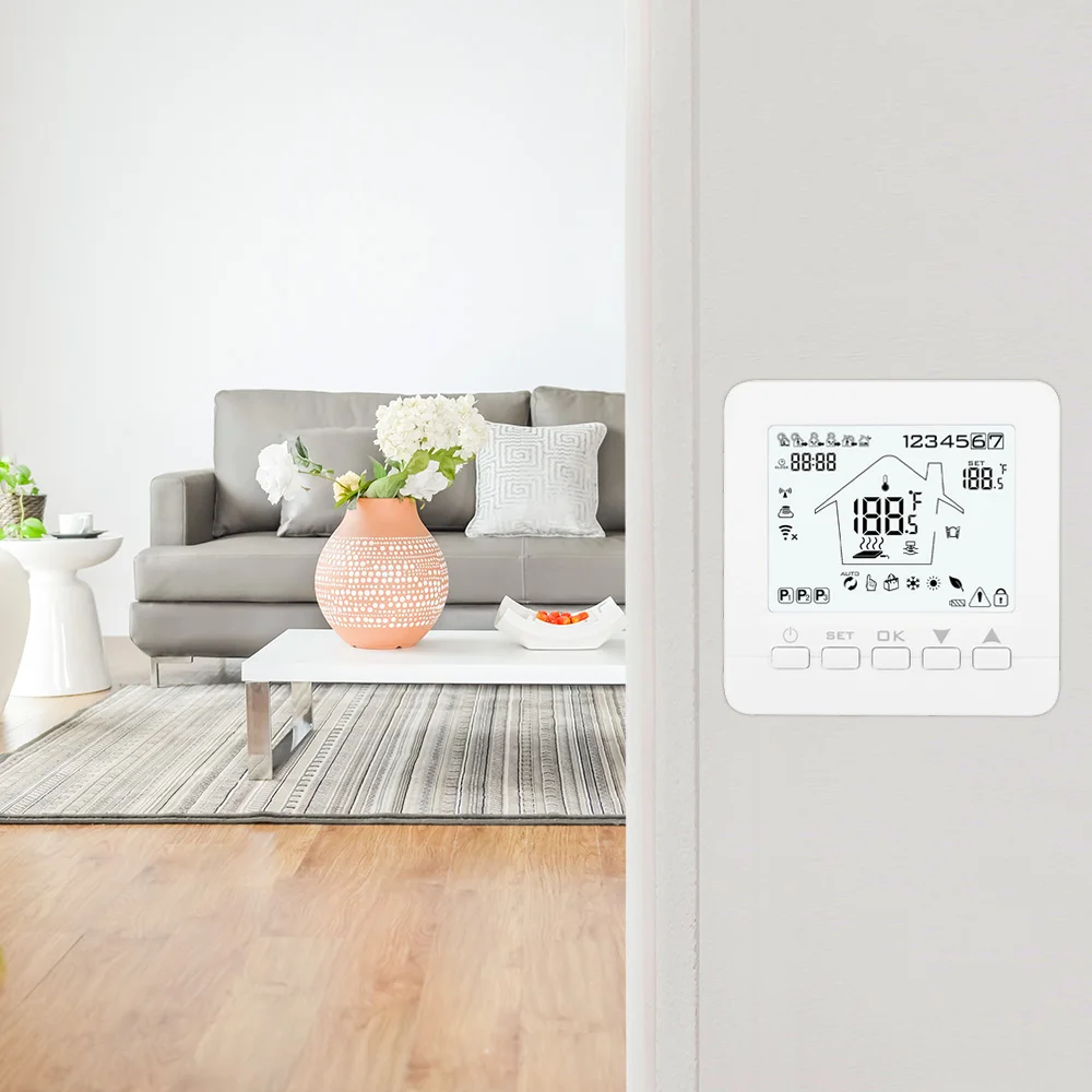 16A AC 220V WIFI нагревательный термостат вода/Электрическое отопление система