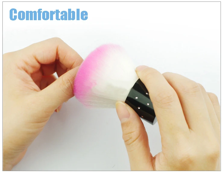 BlinkinNails маникюрная щетка для очистки ногтей инструмент Мягкие кисти NailArt