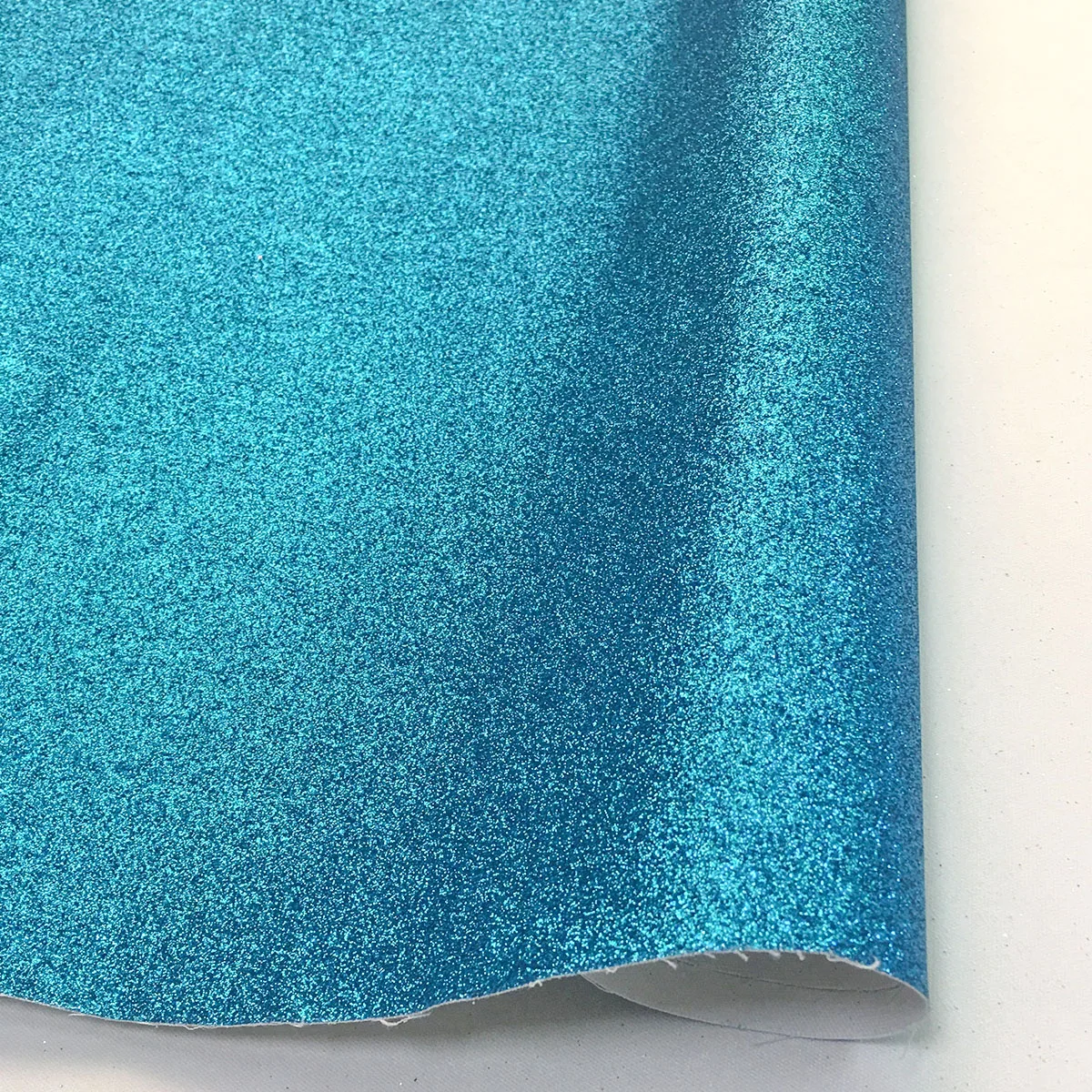 Blue 20x135cm A4/20x135 см матовый тонкий блеск виниловая ткань Блестящий переливающийся искусственная кожа ремесло DIY Материал Луки Мешок декор обуви - Цвет: Blue 20x135cm