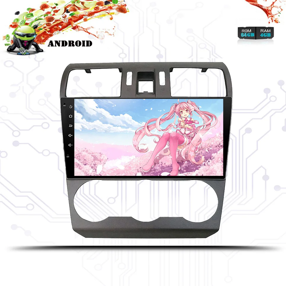 Android 10 0 Восьмиядерный 1024*600 автомобильный DVD GPS мультимедийный плеер