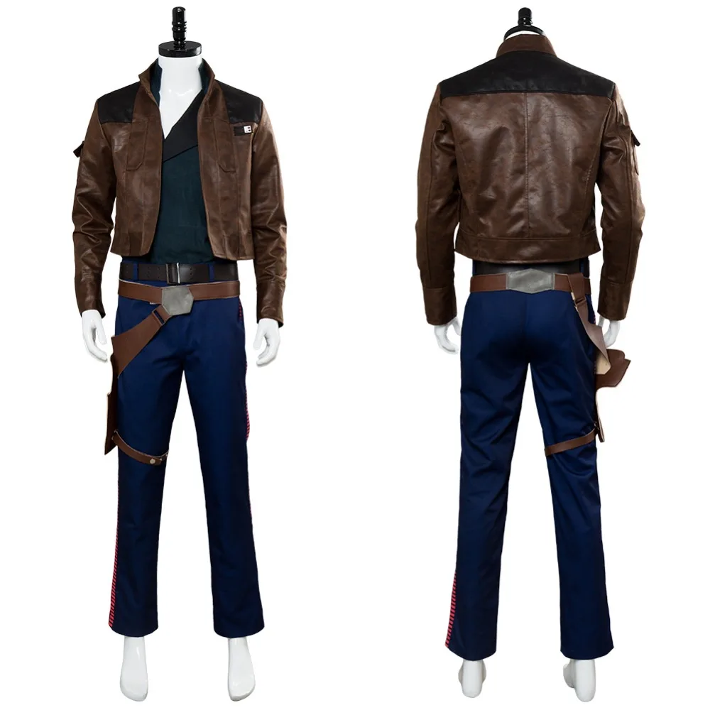 Высококачественный костюм для косплея соло: A Star история Хан Соло полный взрослых