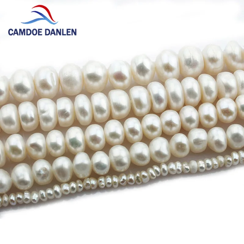 CAMDOE DANLEN Бусы из натурального пресноводного жемчуга 3 11 мм 1 нить Diy для