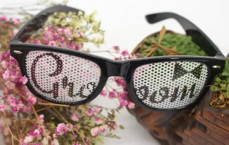 

Wedding Sunglasses groom to be bride to be Hen Night Party Do stag night Eye Glasses Photo booth fancy dress Props gift