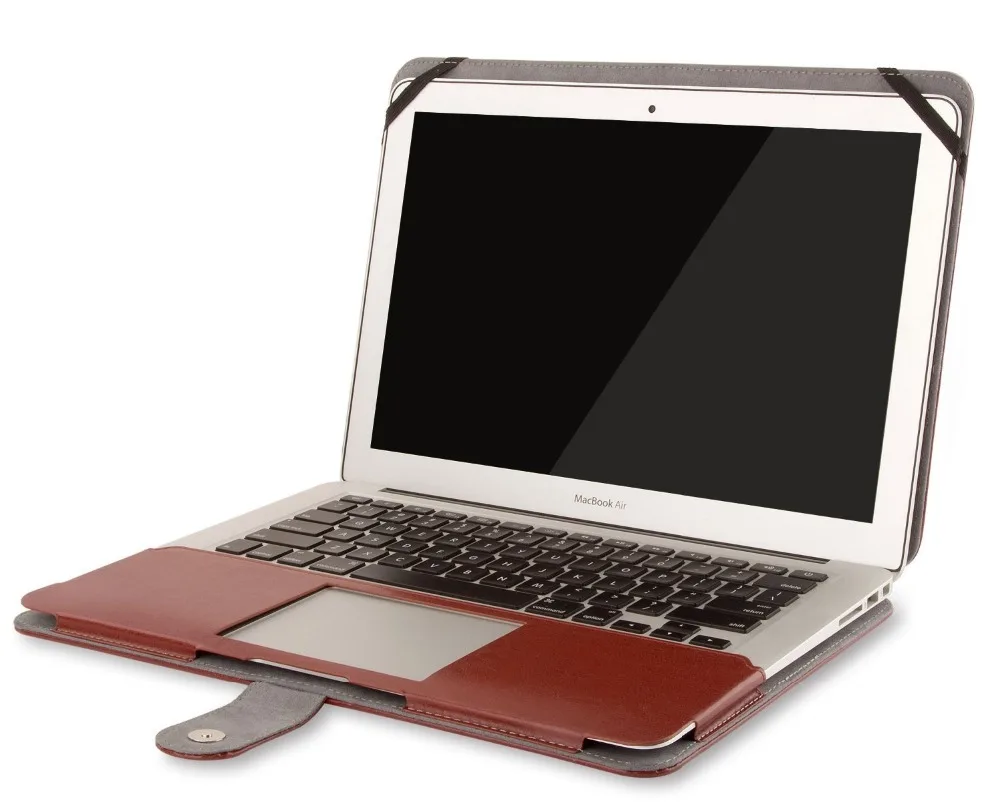 Чехол книжка из искусственной кожи с функцией подставки для MacBook Air 11 6 13 3/Pro 3 15 4 Pro