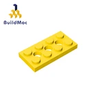 Детали конструктора 3709 2x4, совместимые с BuildMOC, с логотипом сделай сам