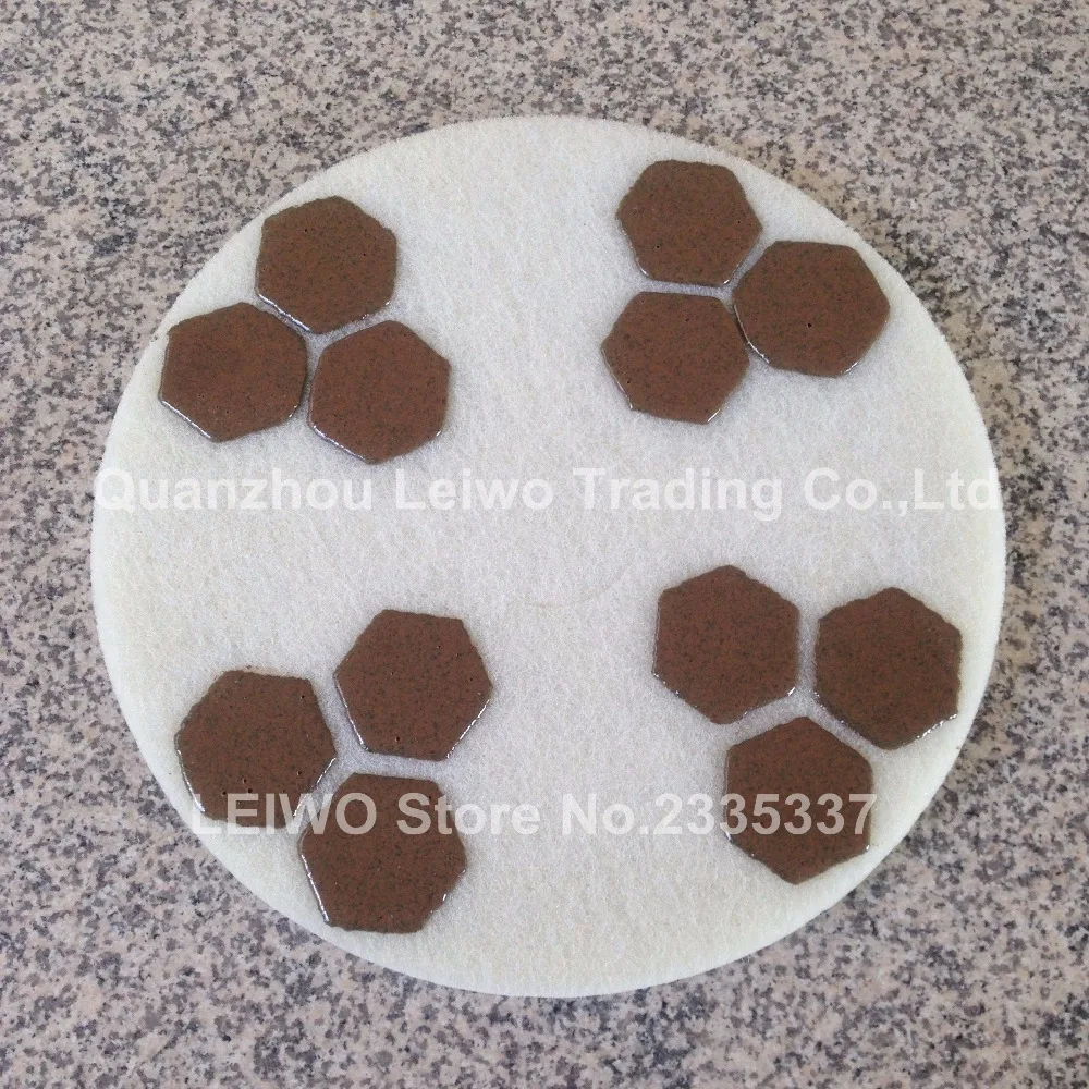 Алмазная Губка для полировки 17 дюймов бетонный мраморный пол абразивный диск