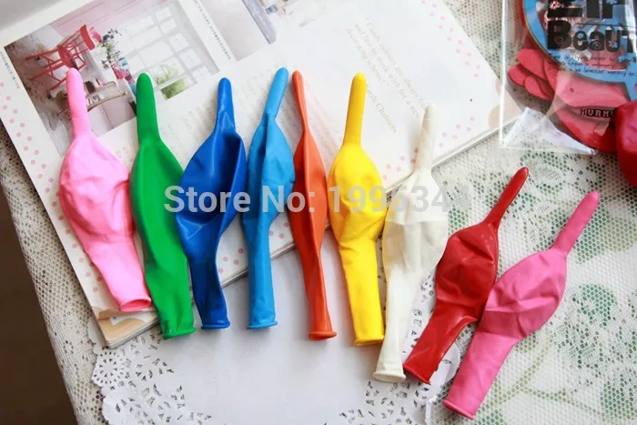 6 дюймов 100 шт. газовый шар с хвостом иглы товары для свадьбы дня рождения