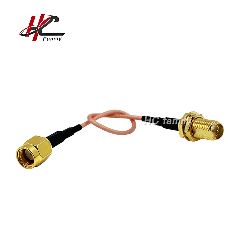 0-6 ГГц RP SMA Male Plug to female jack RF Coax Adapter RG178 10 см 4 дюйма | Обустройство дома